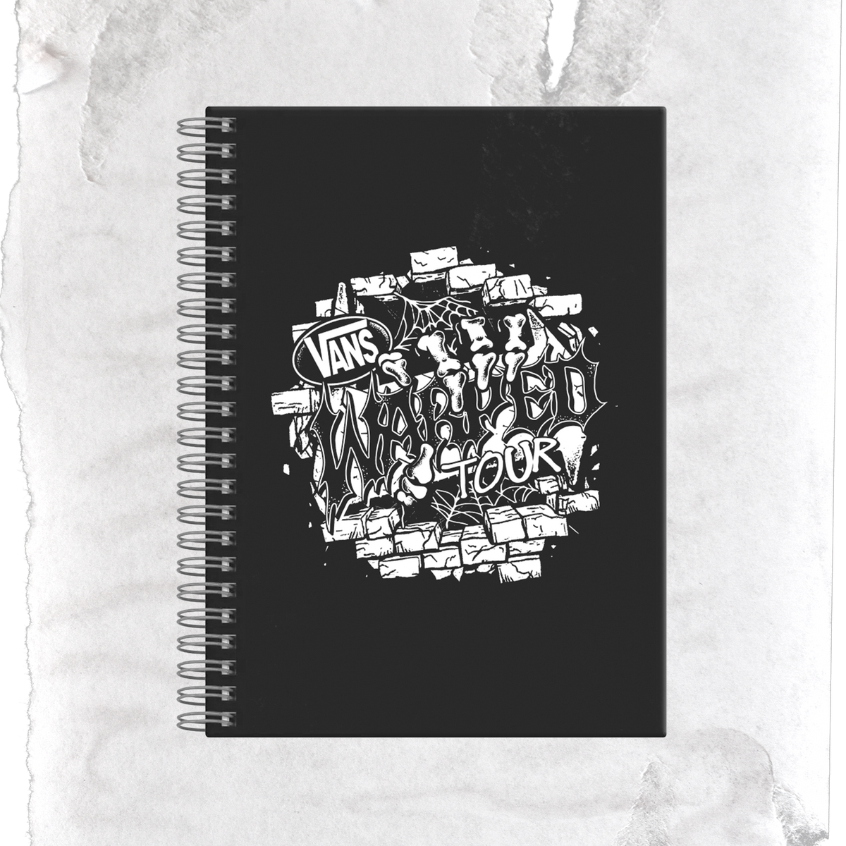 Punk Chaos Notebook – Vans Warped Tour