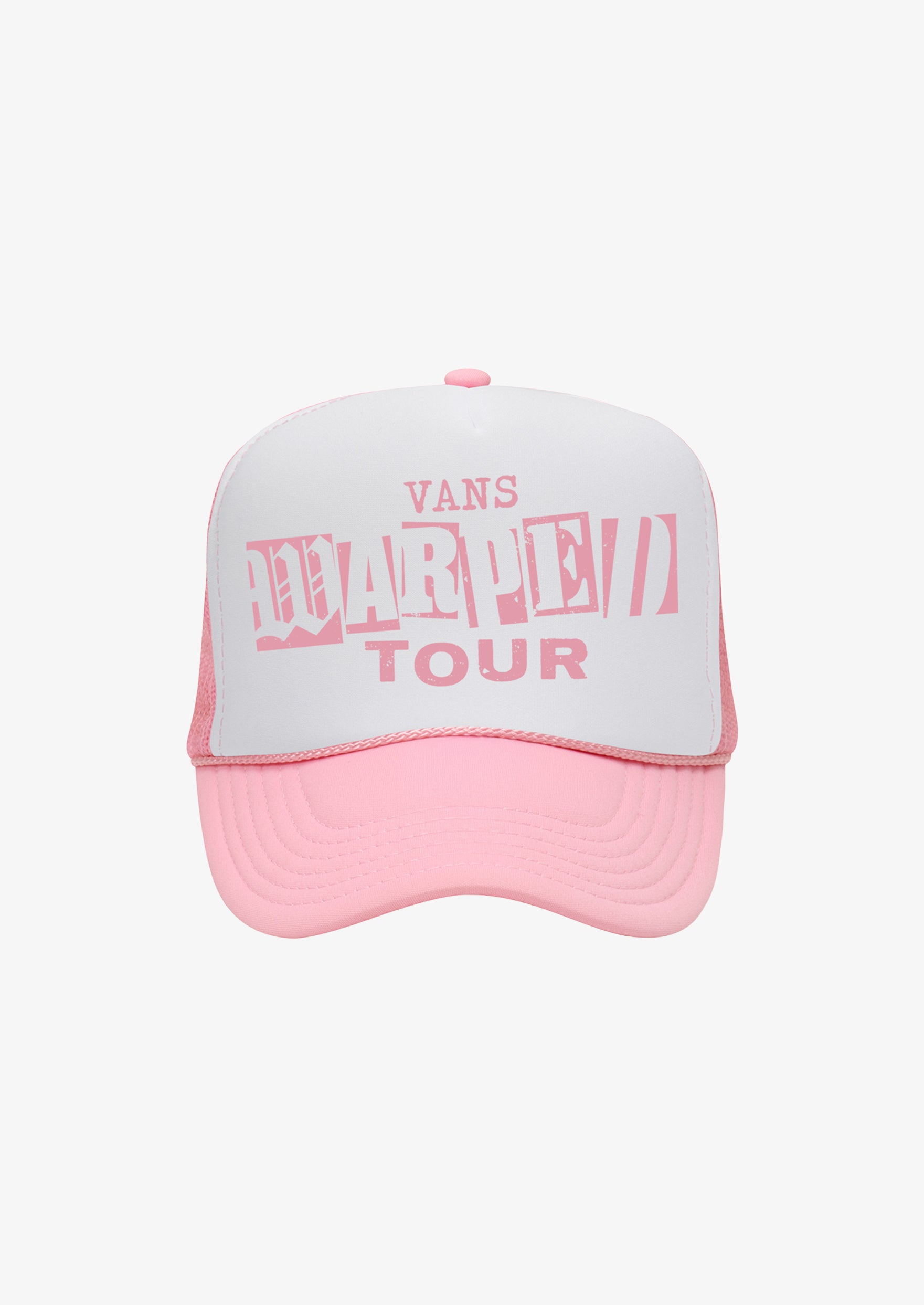 Punk Pink Trucker Hat – Vans Warped Tour