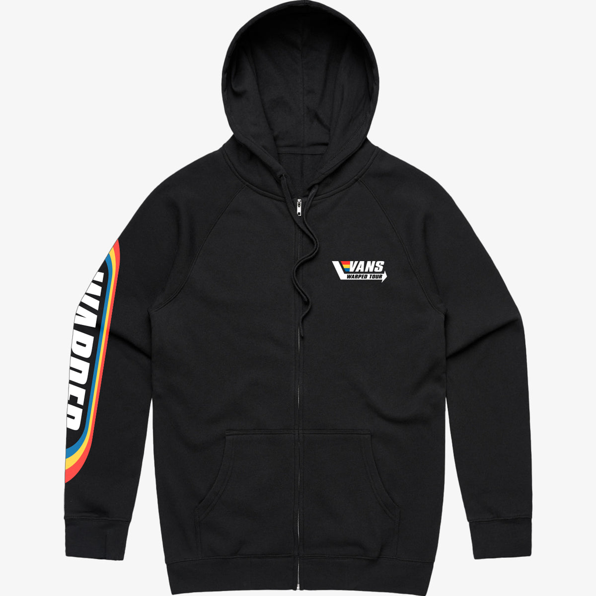 Retro Film Zip Up Hoodie – Vans Warped Tour
