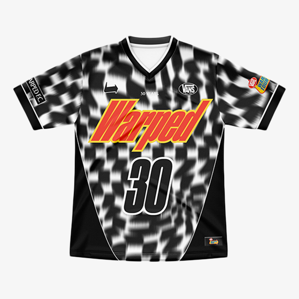 Warped Soccer Club Red Jersey – Vans Warped Tour