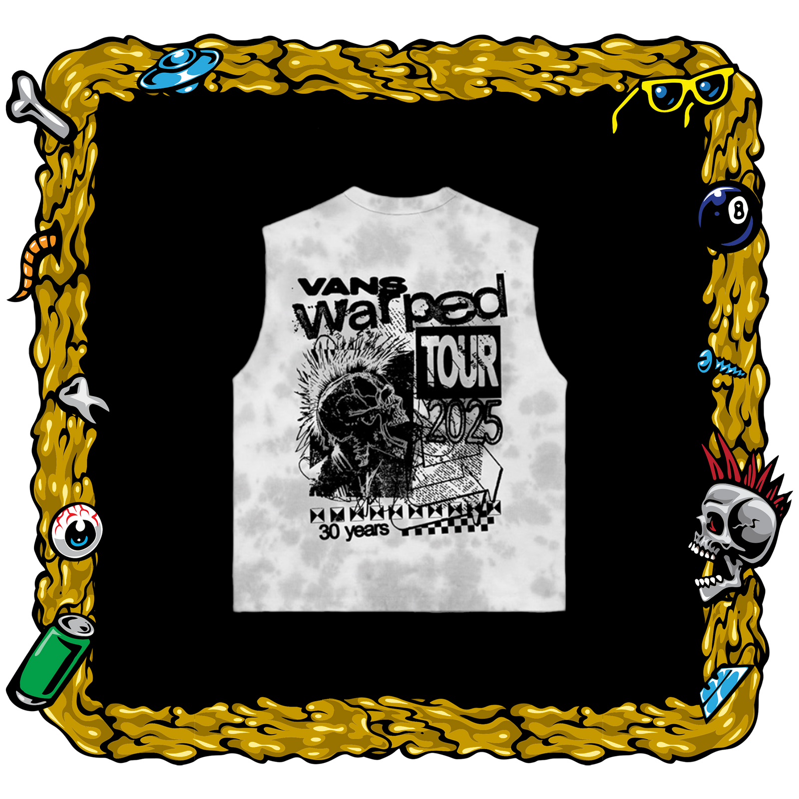 Dye Muscle Tee – Vans Warped Tour