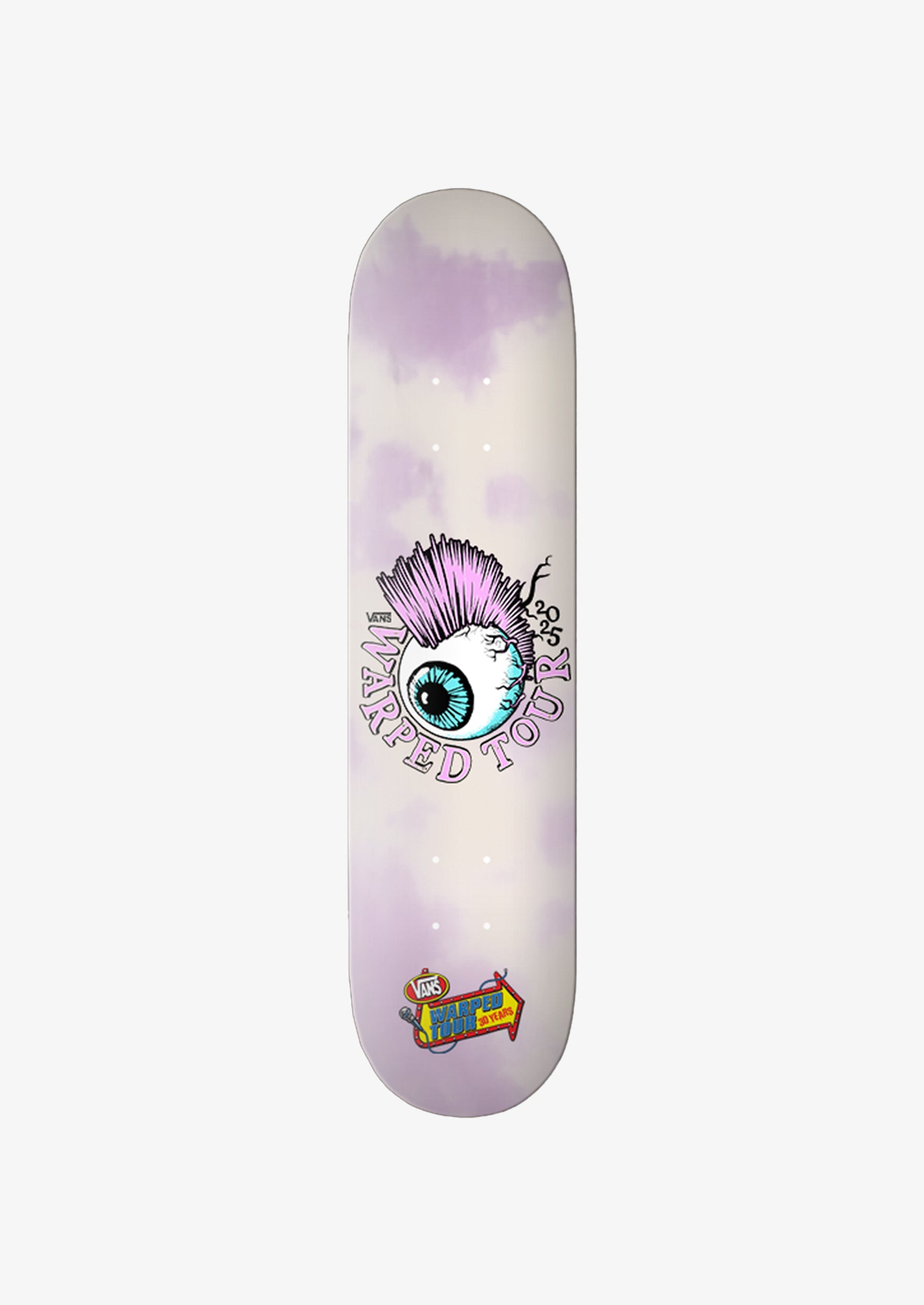 Eye Skate Deck Tie Dye Pink – Vans Warped Tour