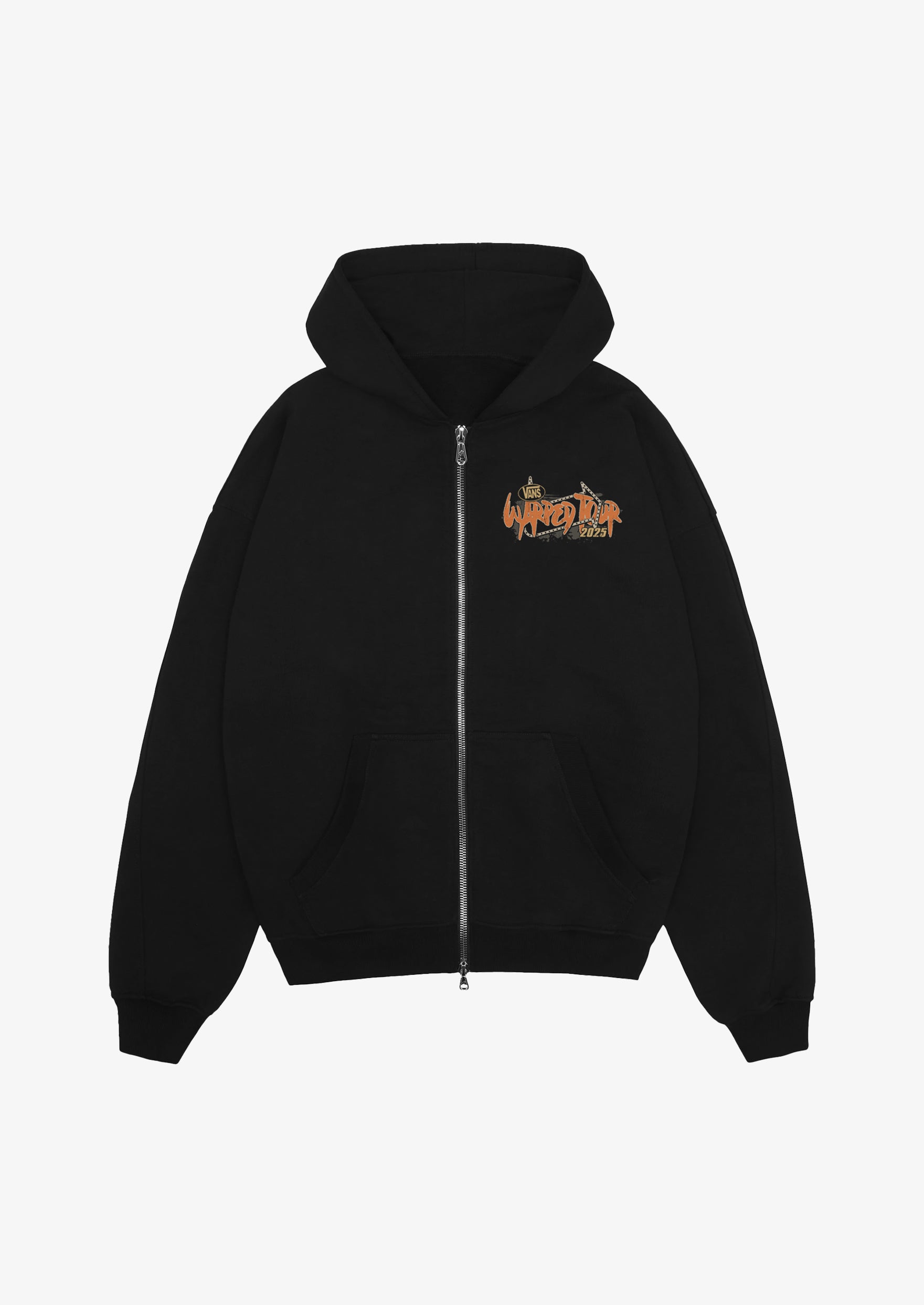 Vans Warped Tour Orlando Official Lineup Zip Up Hoodie