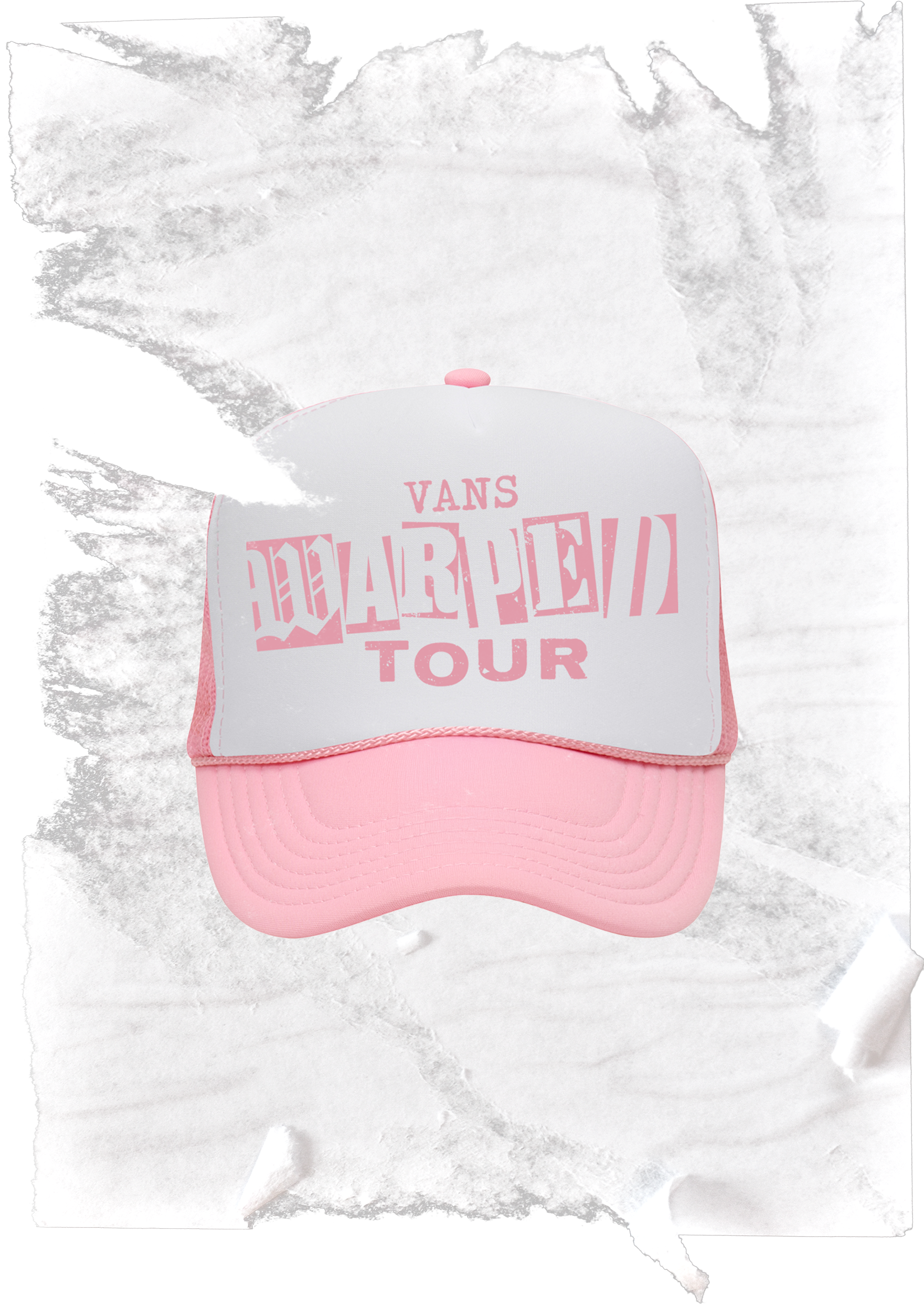 Punk Pink Trucker Hat – Vans Warped Tour