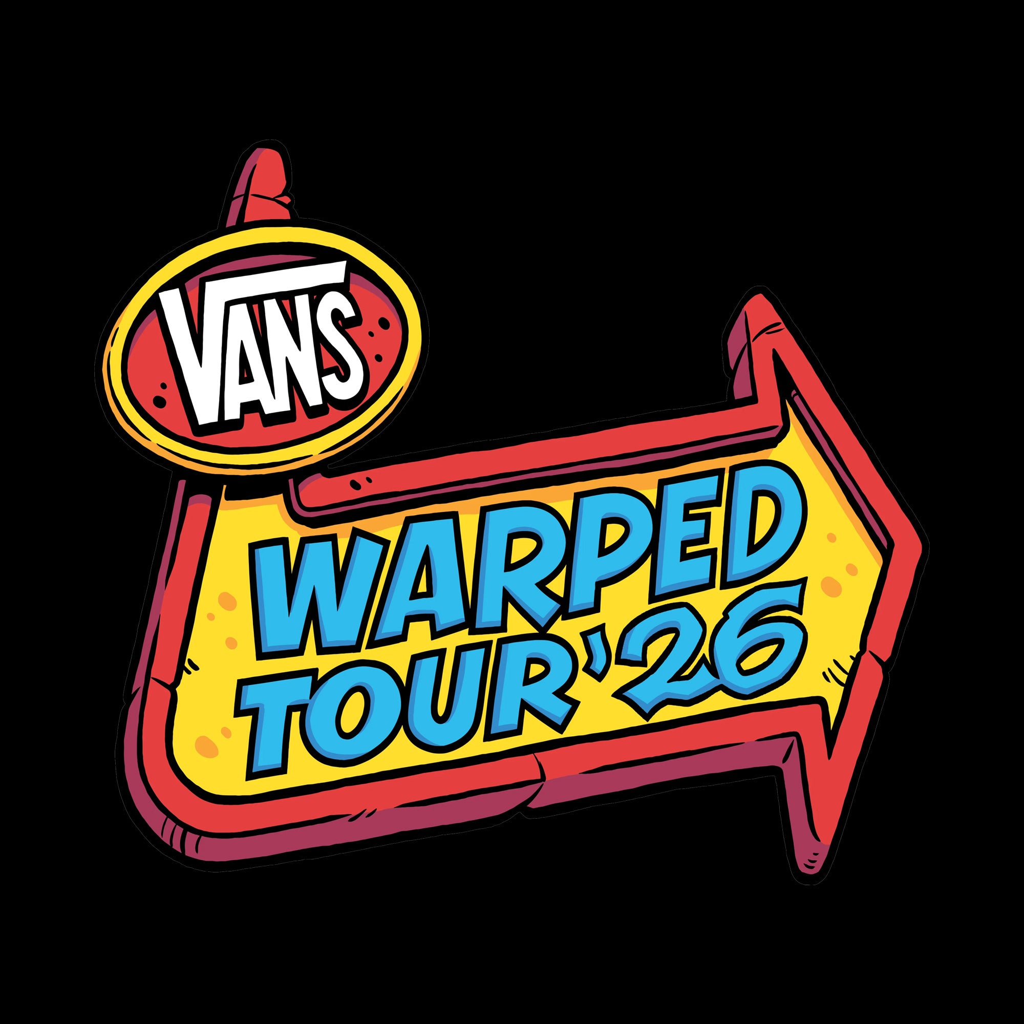 VWT Sticker Pack – Vans Warped Tour