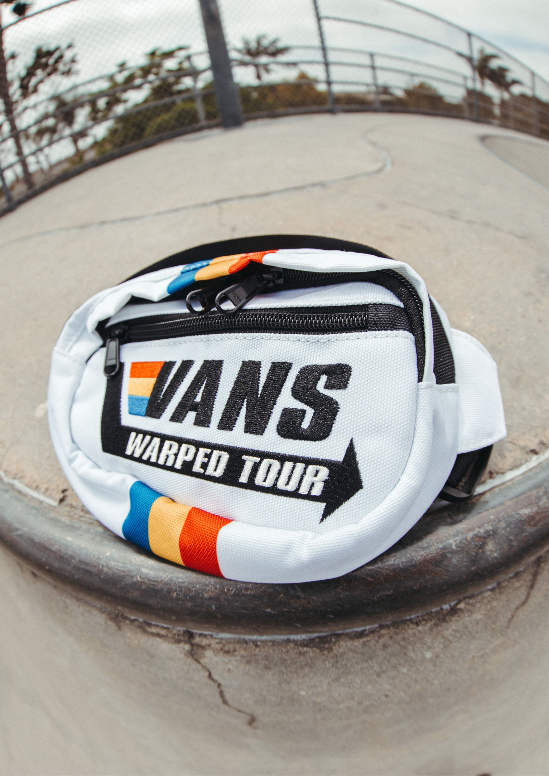 Retro Film Fanny Pack White – Vans Warped Tour