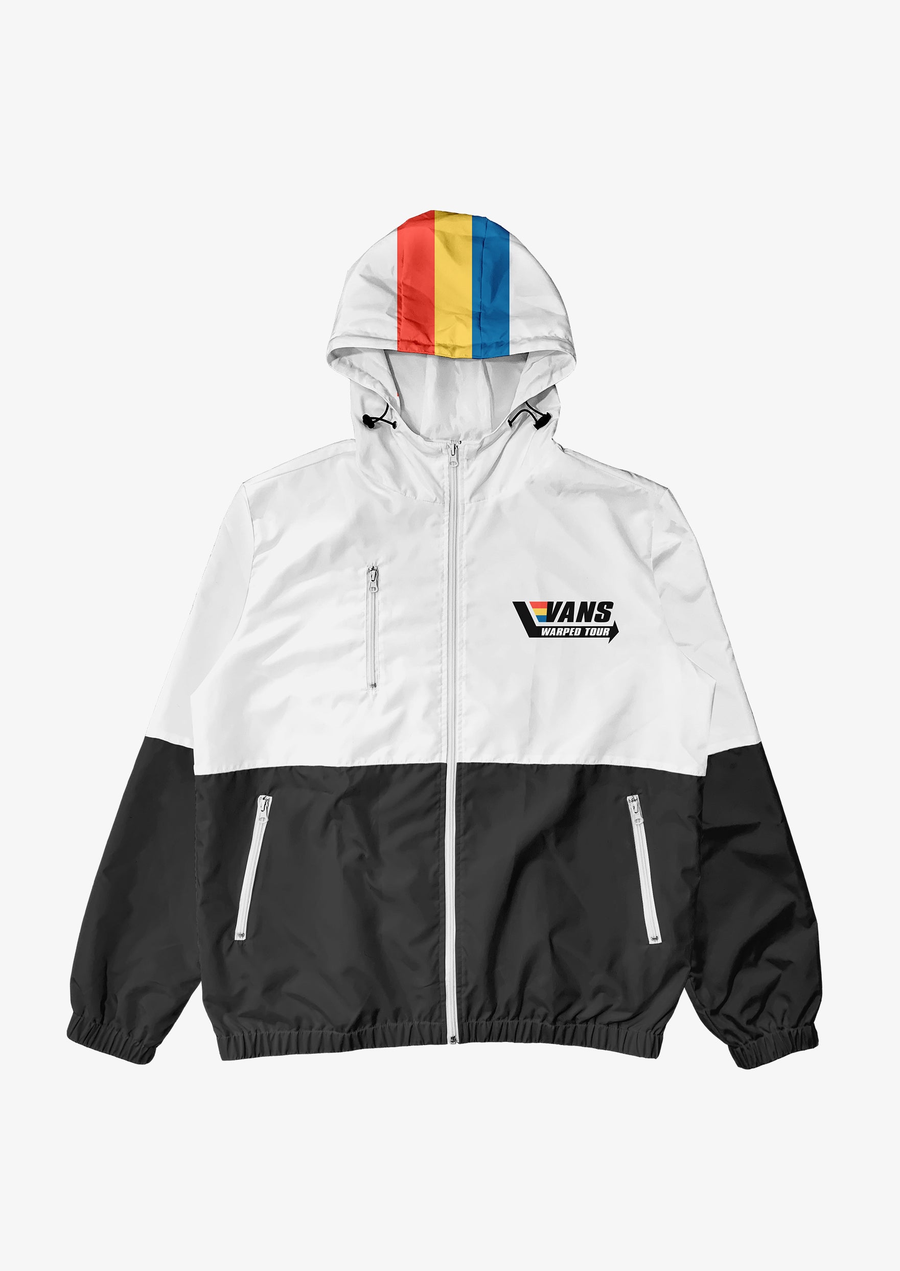 Retro Film White Windbreaker – Vans Warped Tour