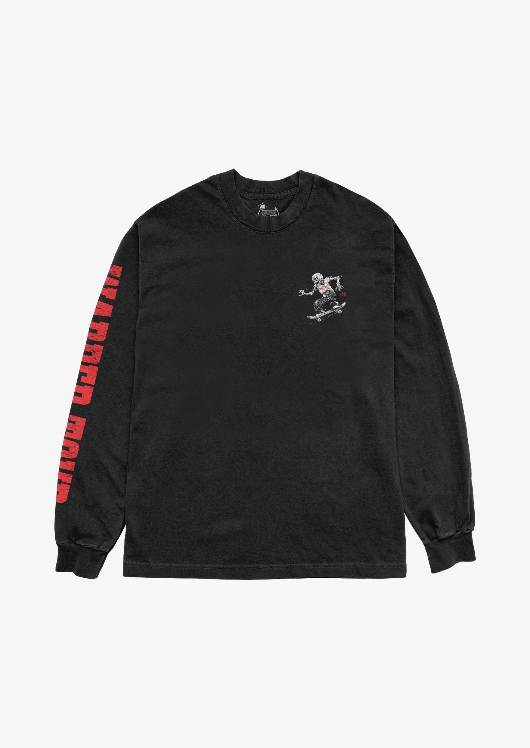 Skate Skull Long Sleeve Tee – Vans Warped Tour