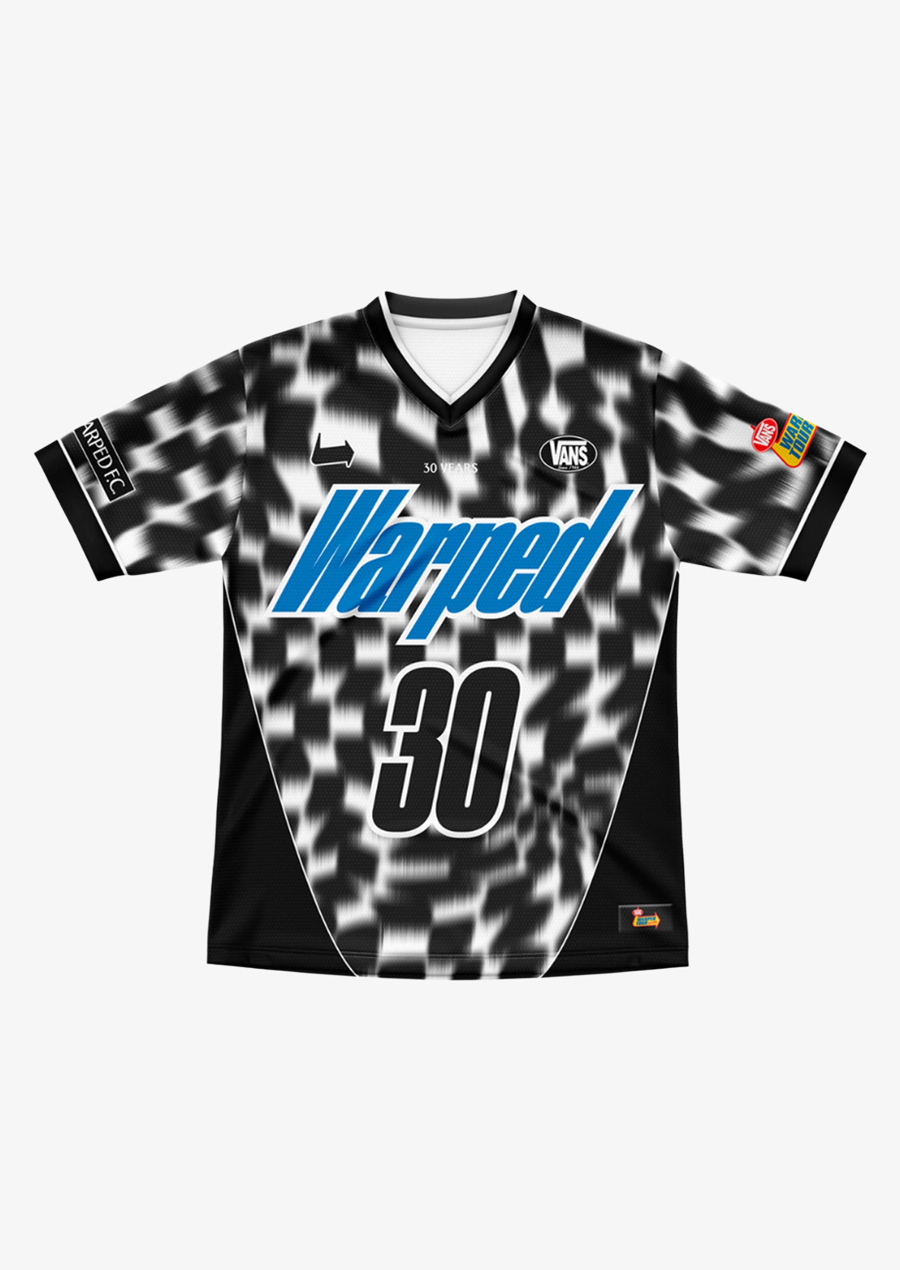 Warped Soccer Club Blue Jersey – Vans Warped Tour