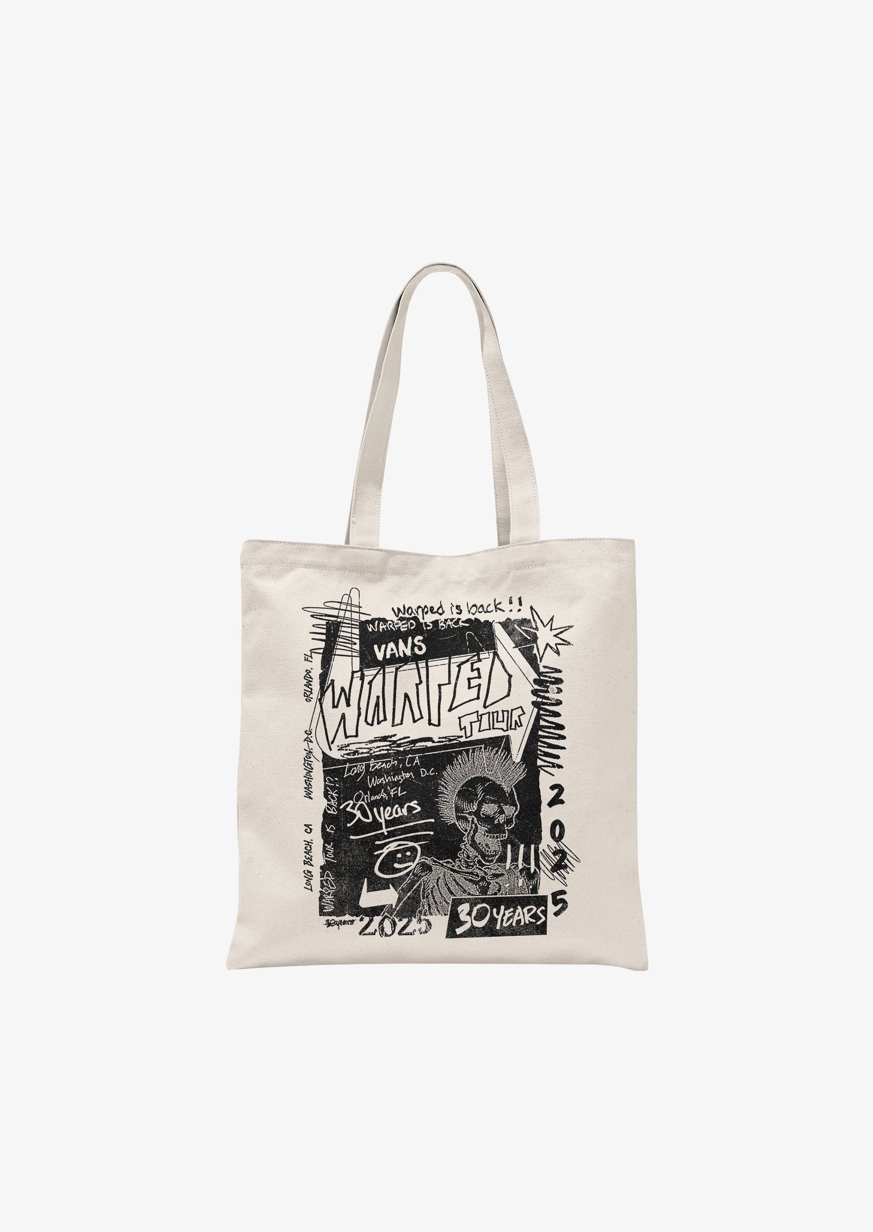 Warped Is Back Tote Bag – Vans Warped Tour